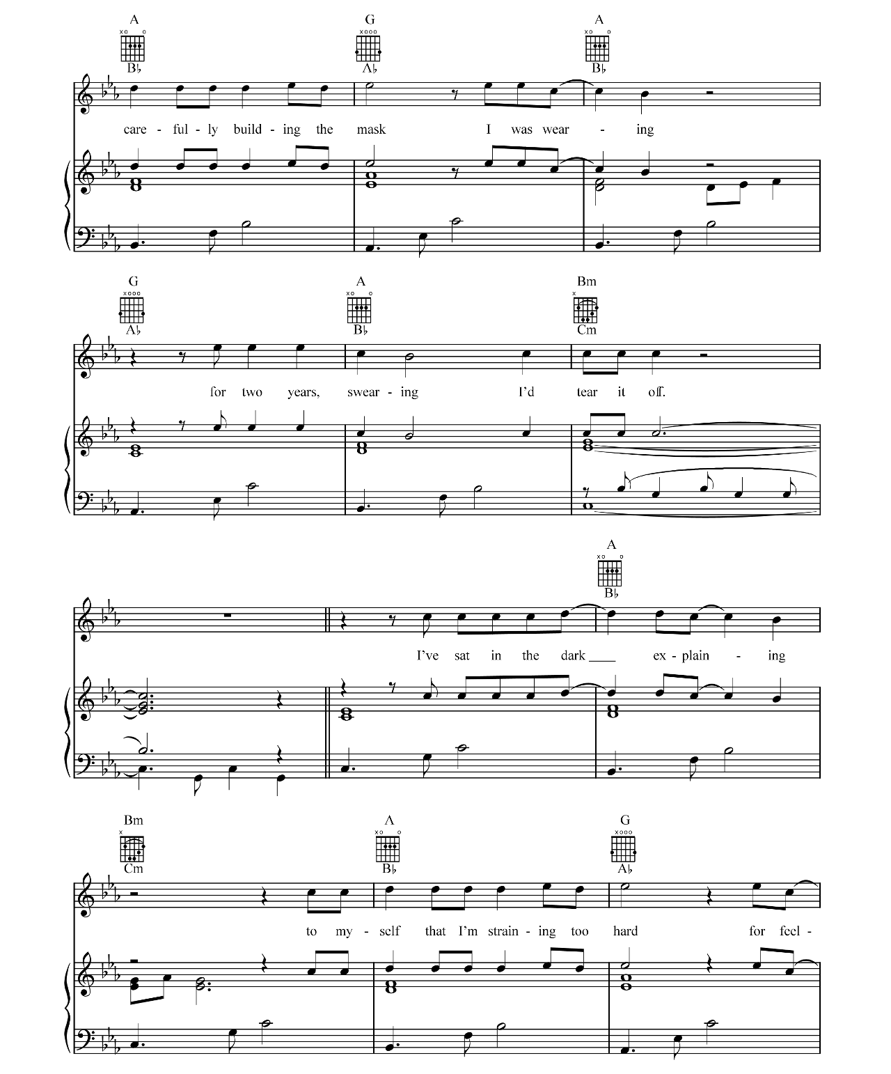 Jezebel sheet music 2
