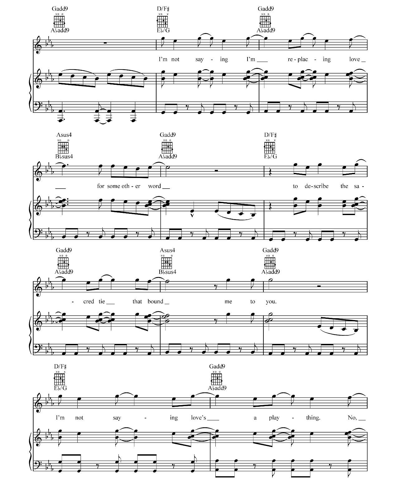 Jezebel sheet music 7