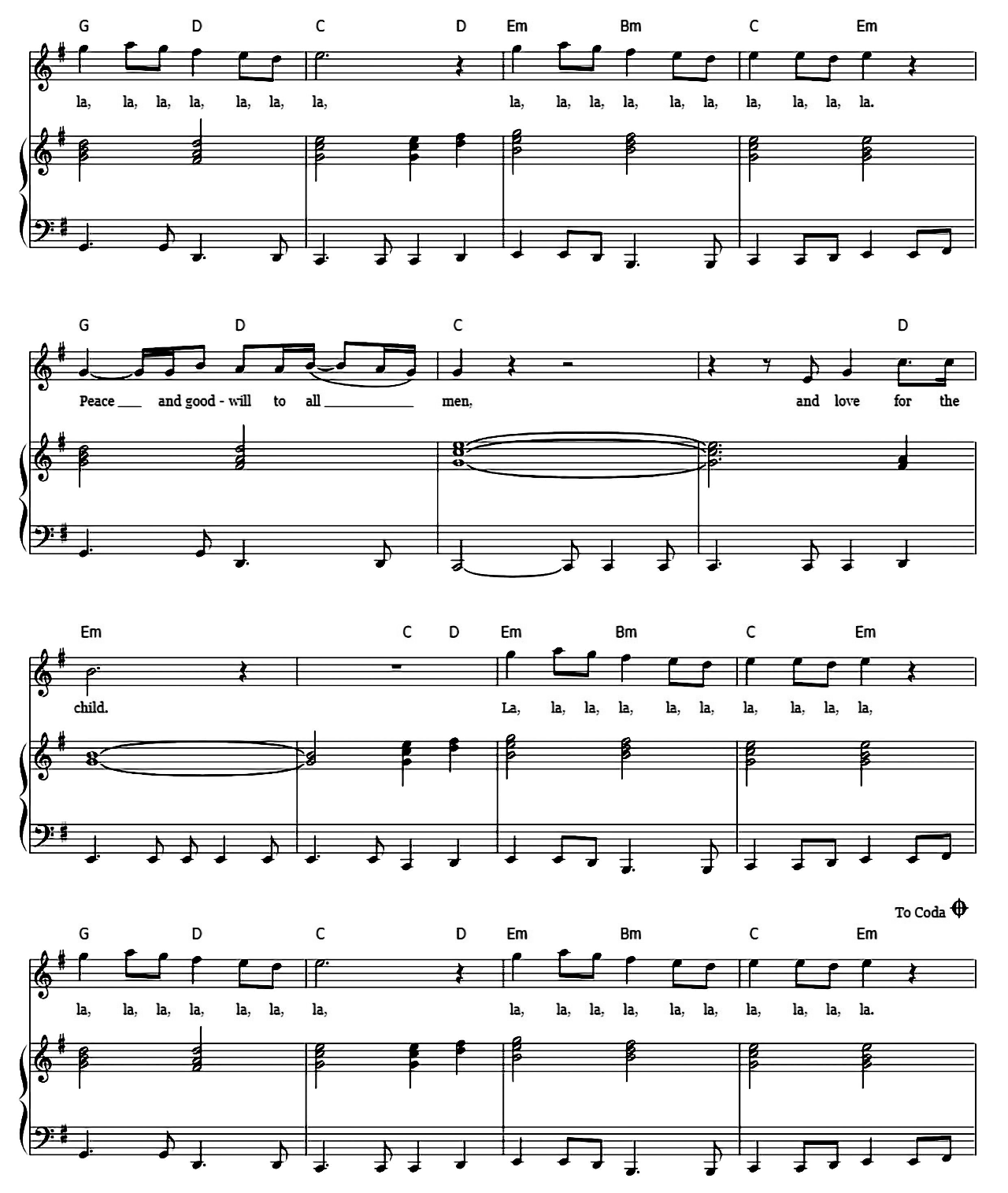 A Spaceman Came Travelling sheet music 3