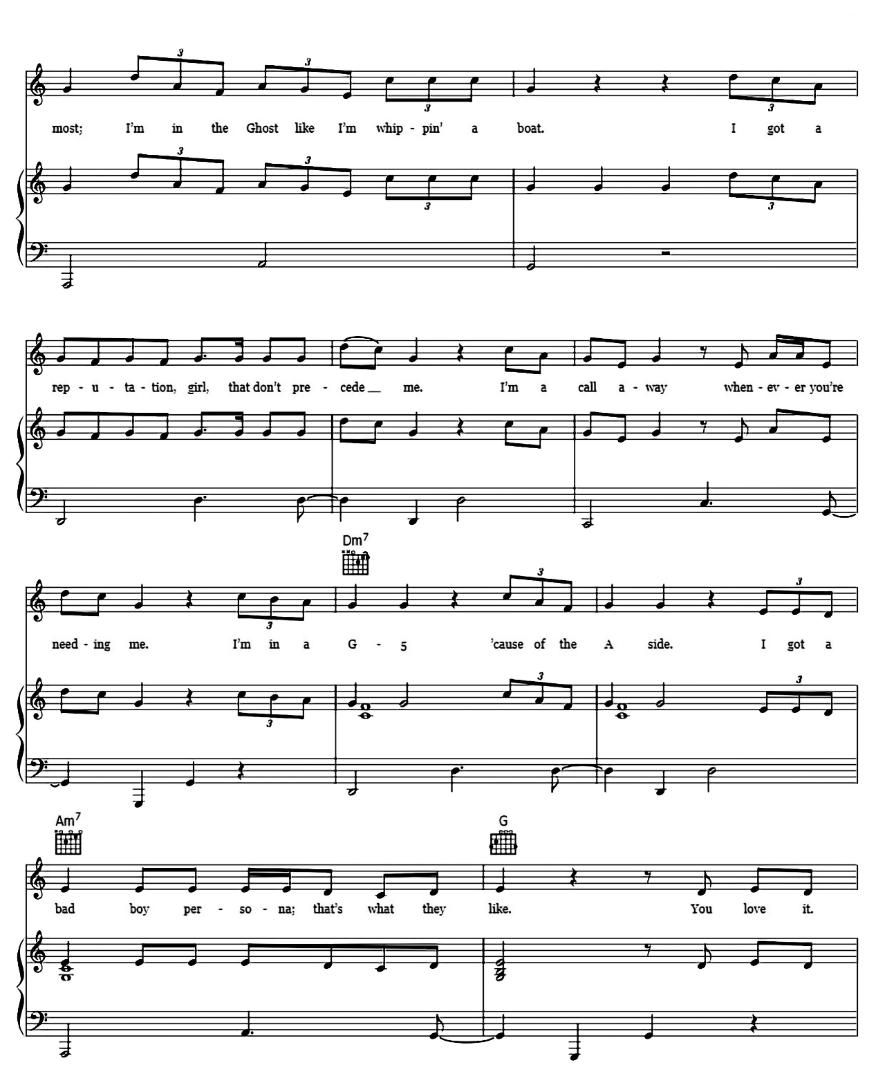 End Game sheet music 3