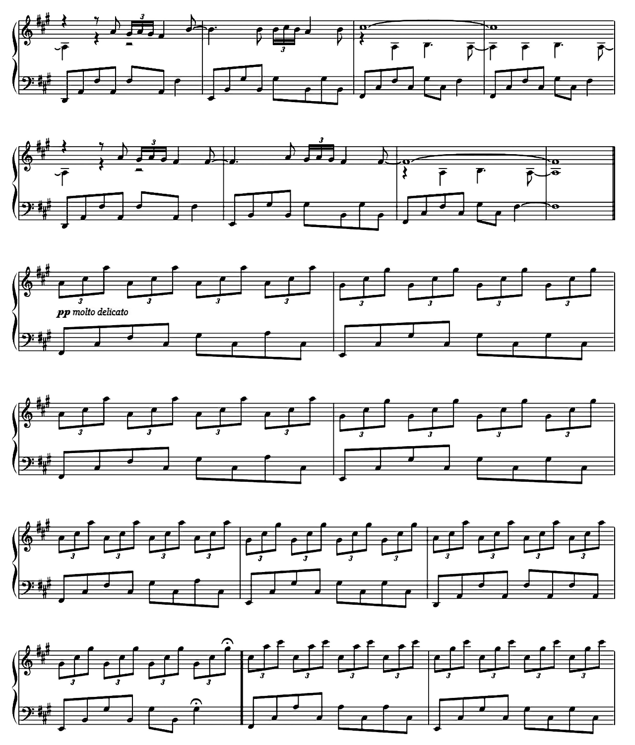 Monday sheet music 4