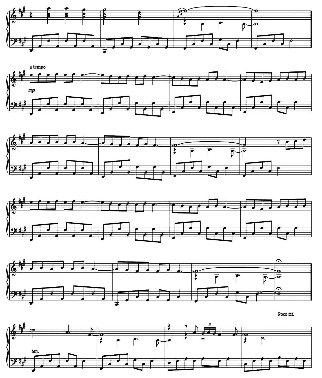 Monday sheet music 6