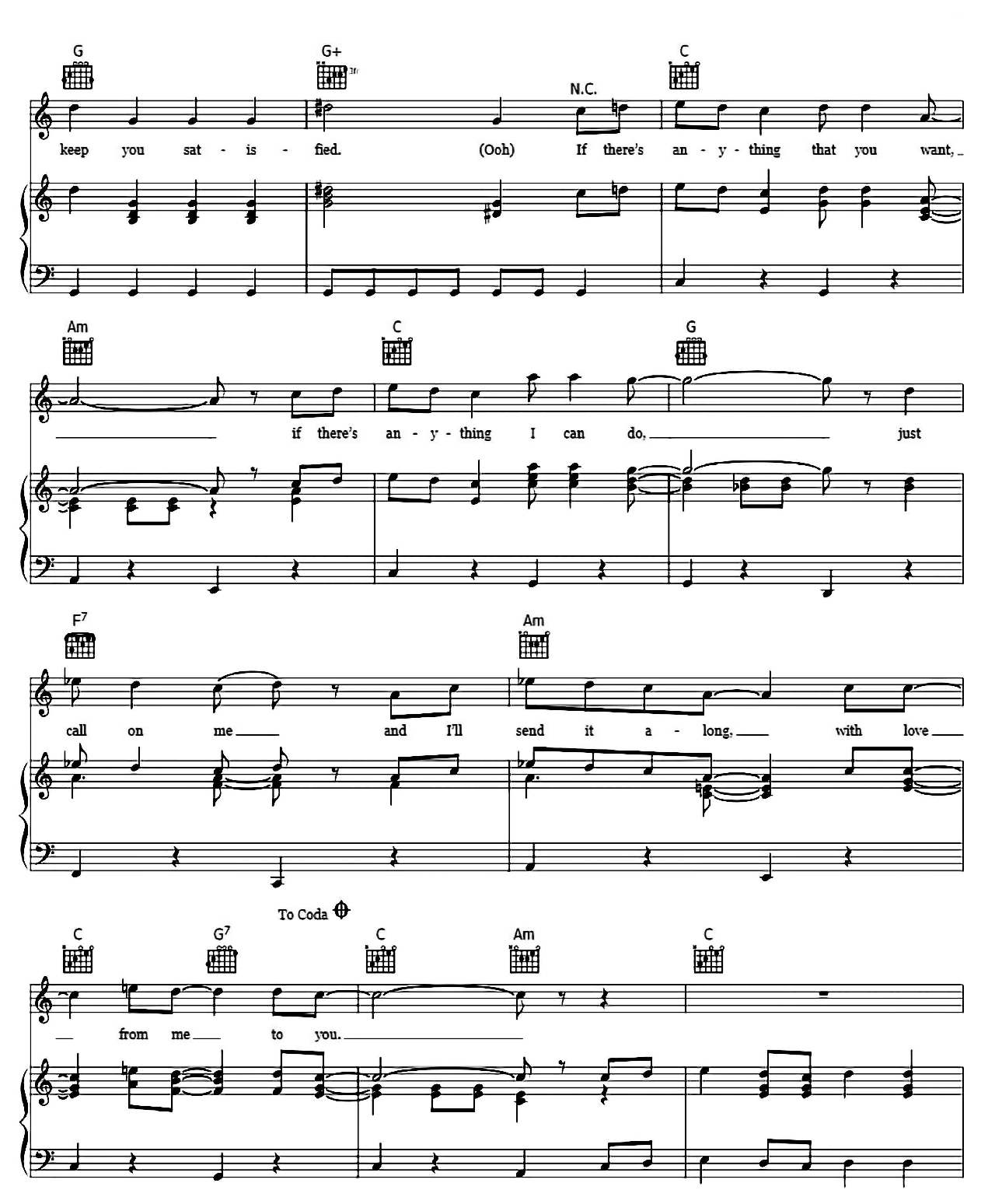 From Me To You sheet music 3