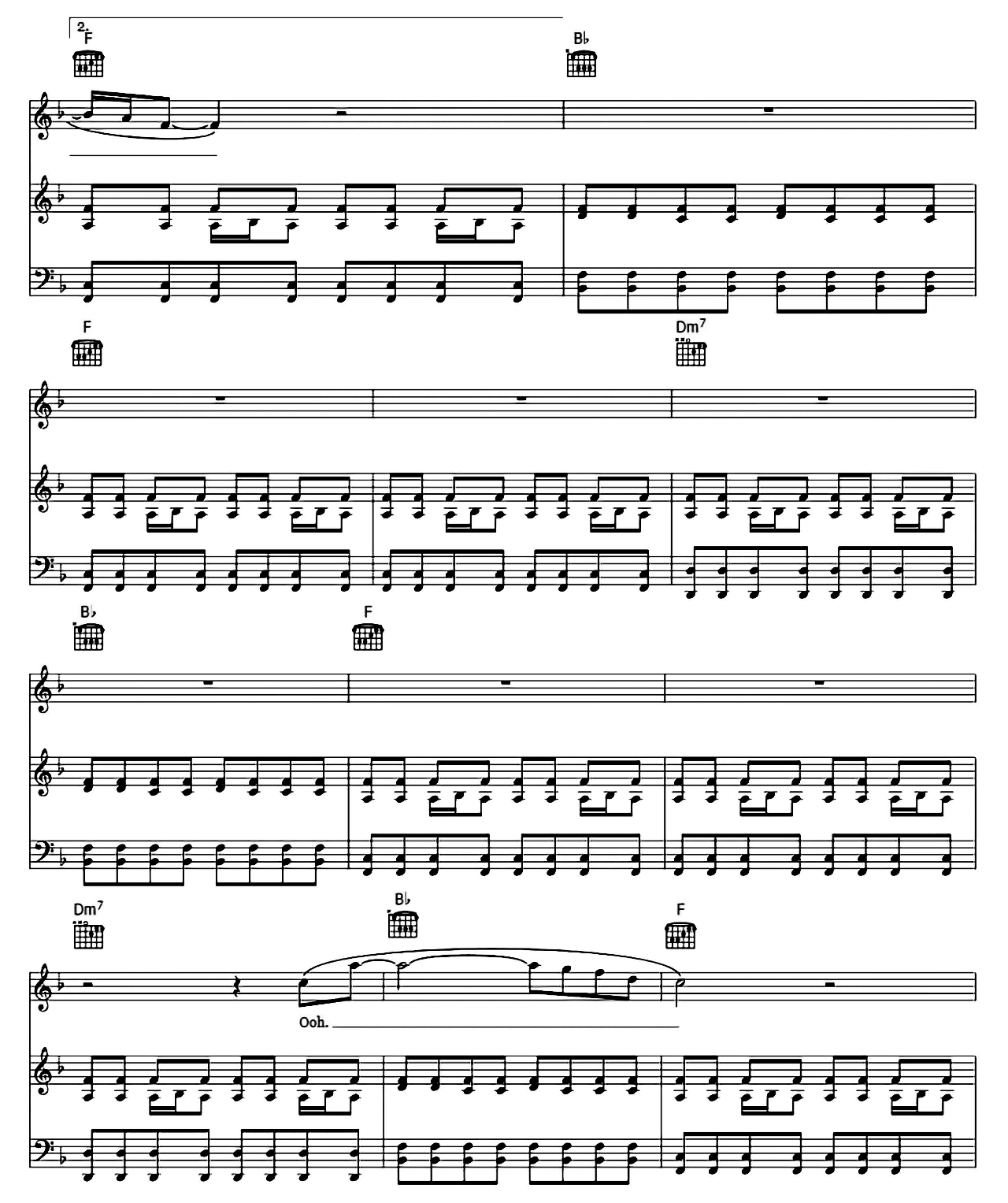 The Scientist sheet music 5