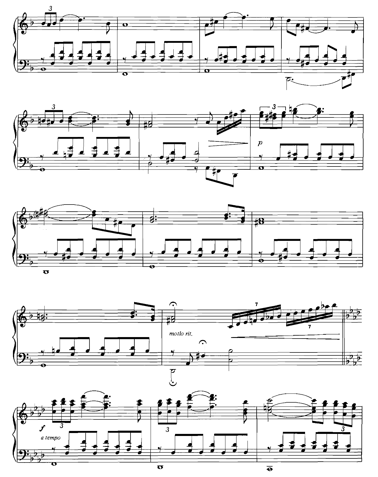 Serenade sheet music 2
