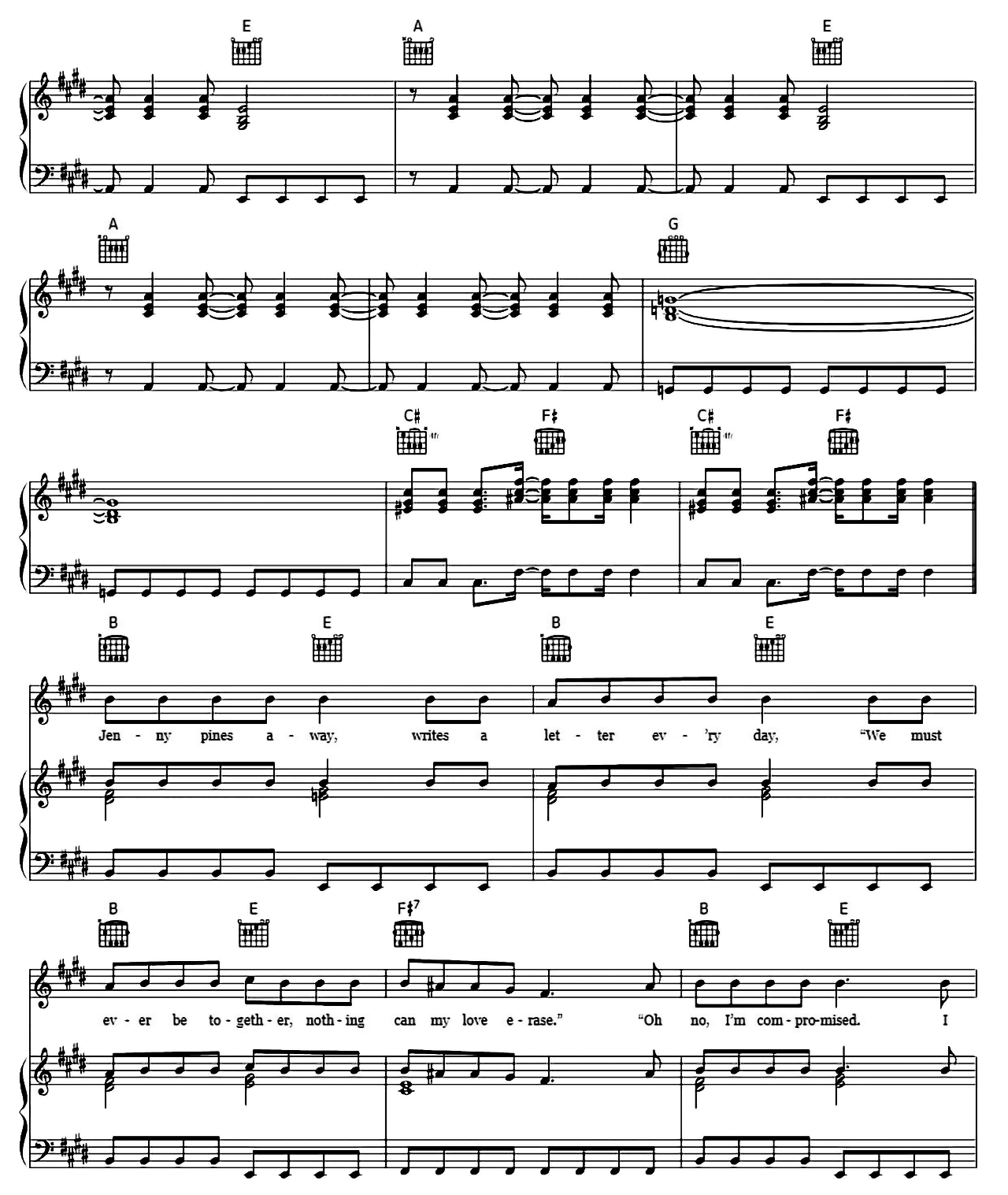 Brighton Rock sheet music 4