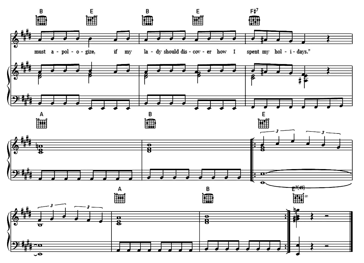 Brighton Rock sheet music 5