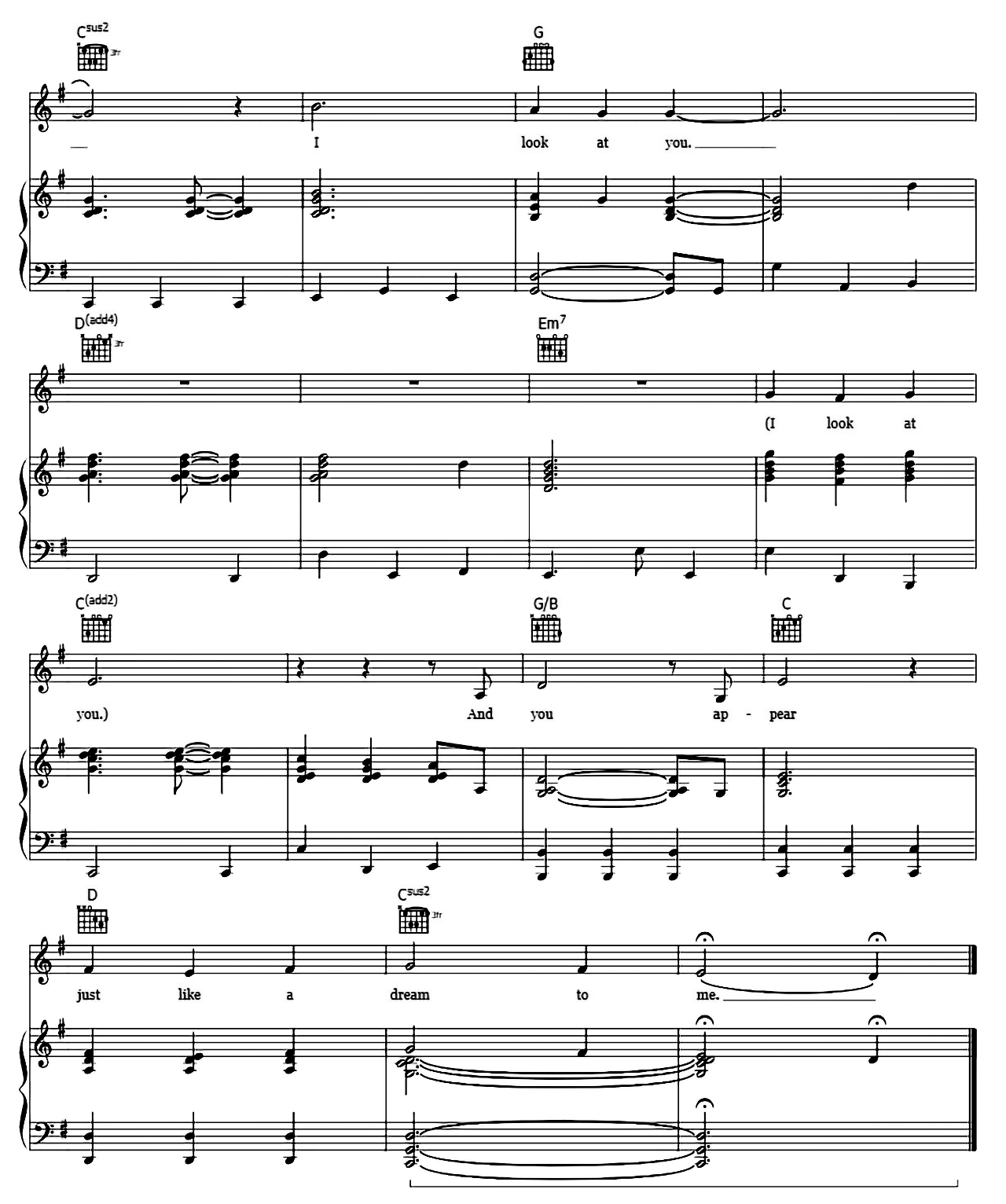 When I Look At You sheet music 8