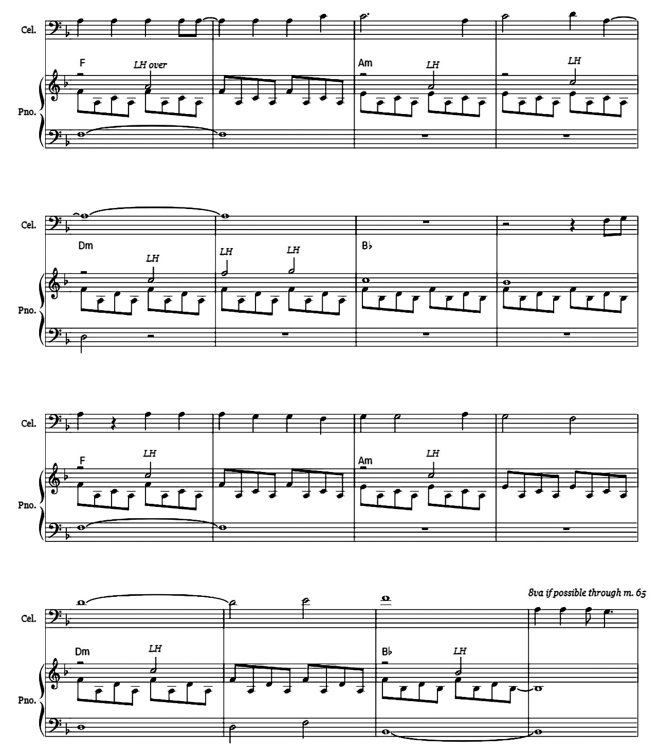 You Say (by Lauren Daigle) sheet music 3