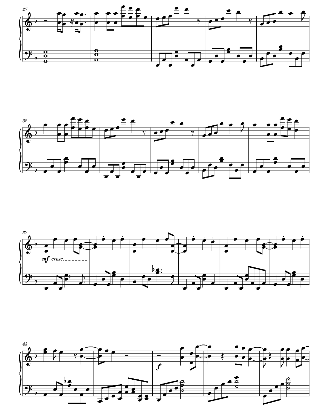 Catch Me If You Can sheet music 2