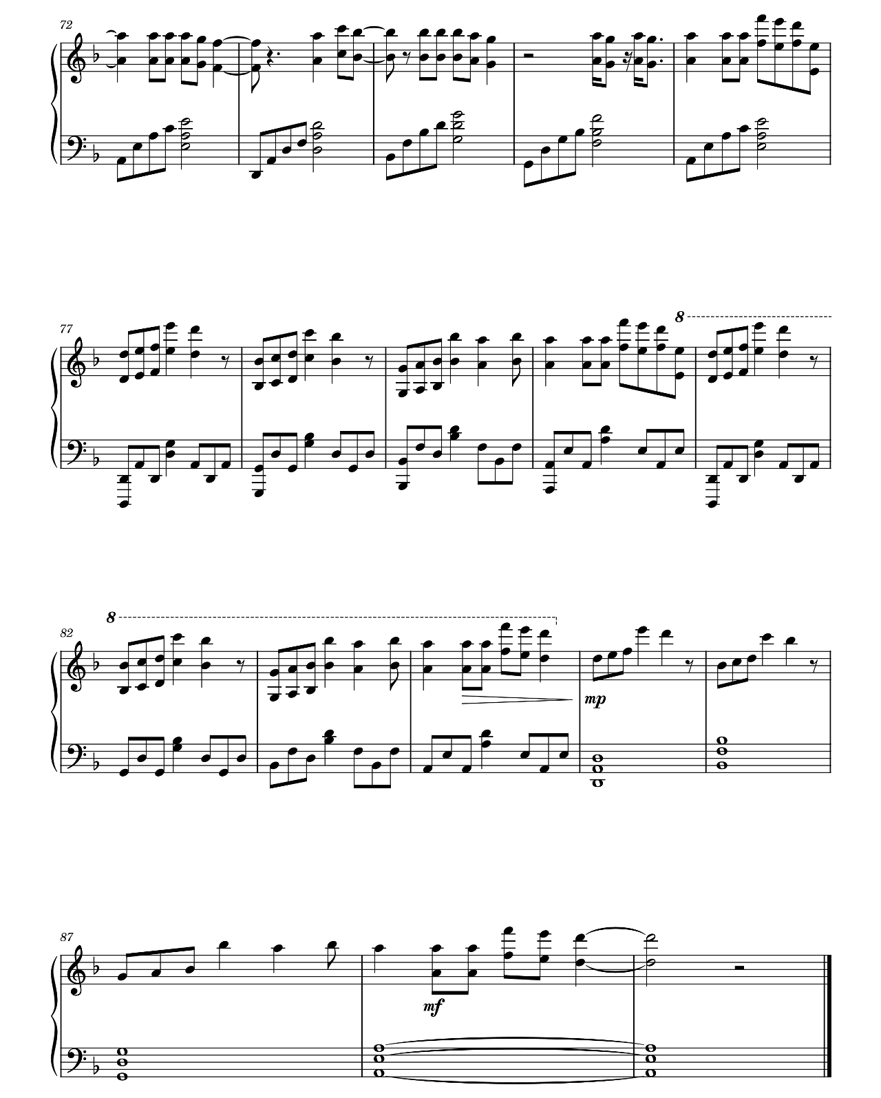 Catch Me If You Can sheet music 4