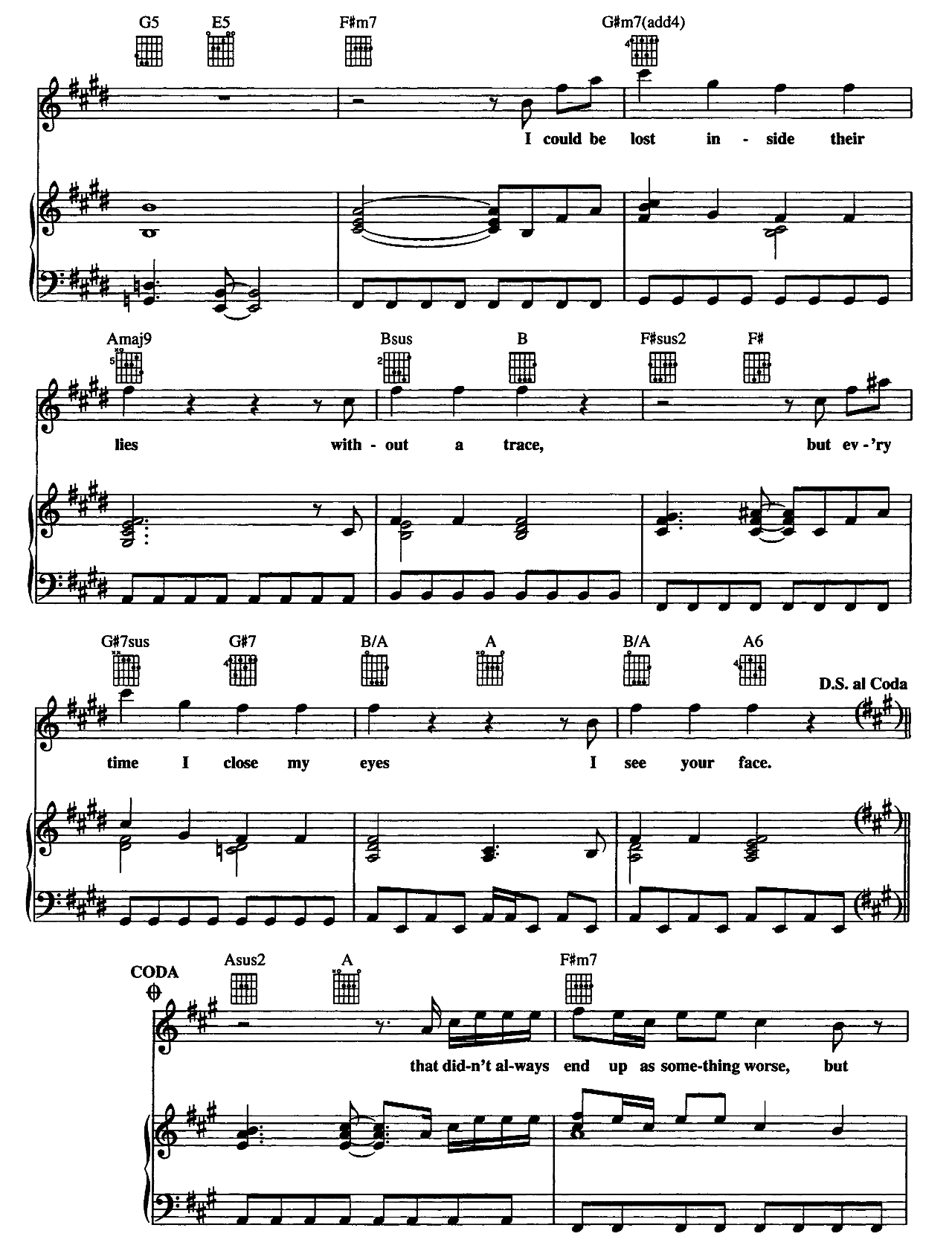 If I Ever Lose My Faith In You sheet music 4