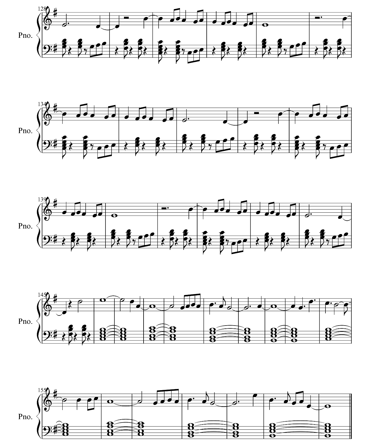 Company sheet music 5