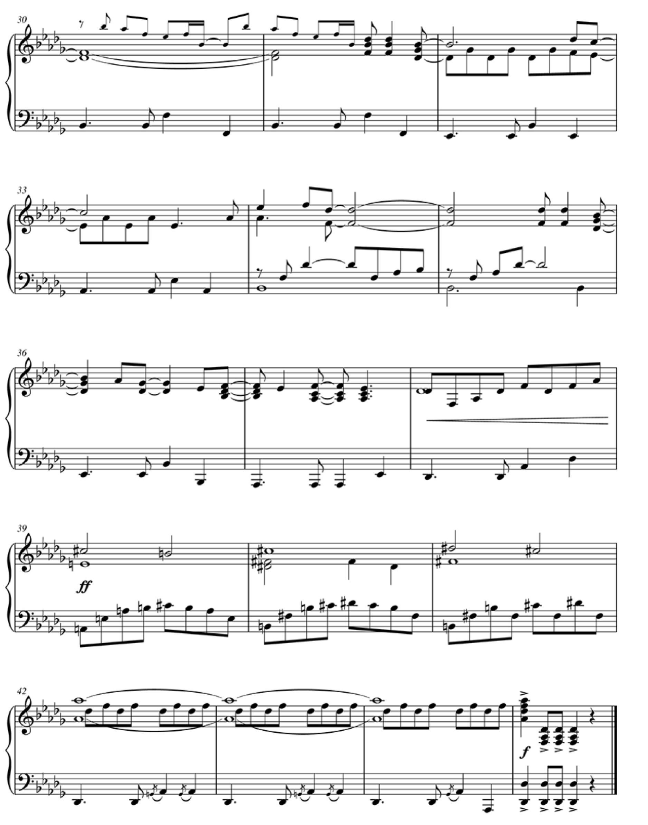 I Just Called To Say I Love You sheet music 3