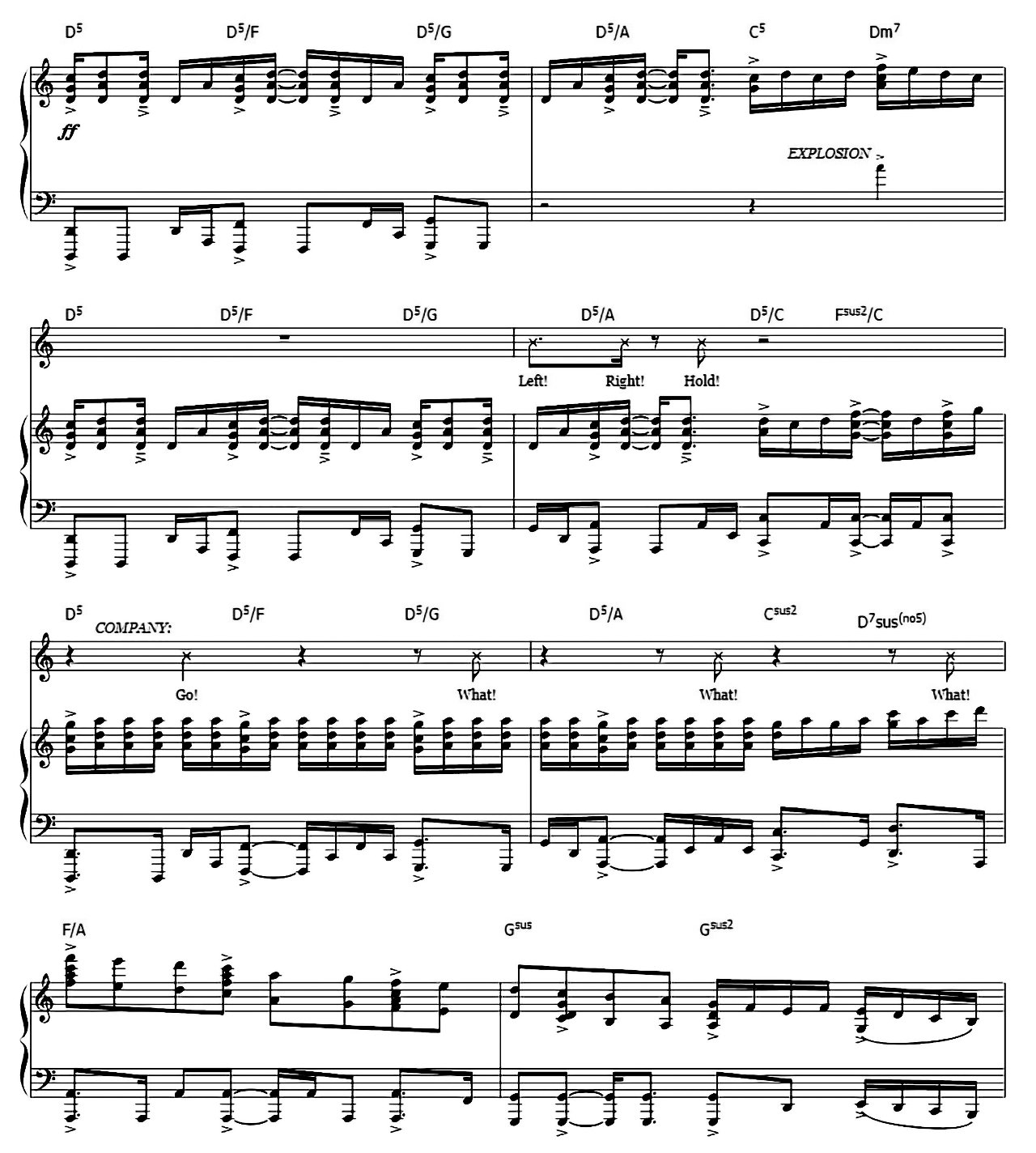 Yorktown (from Hamilton) sheet music 10