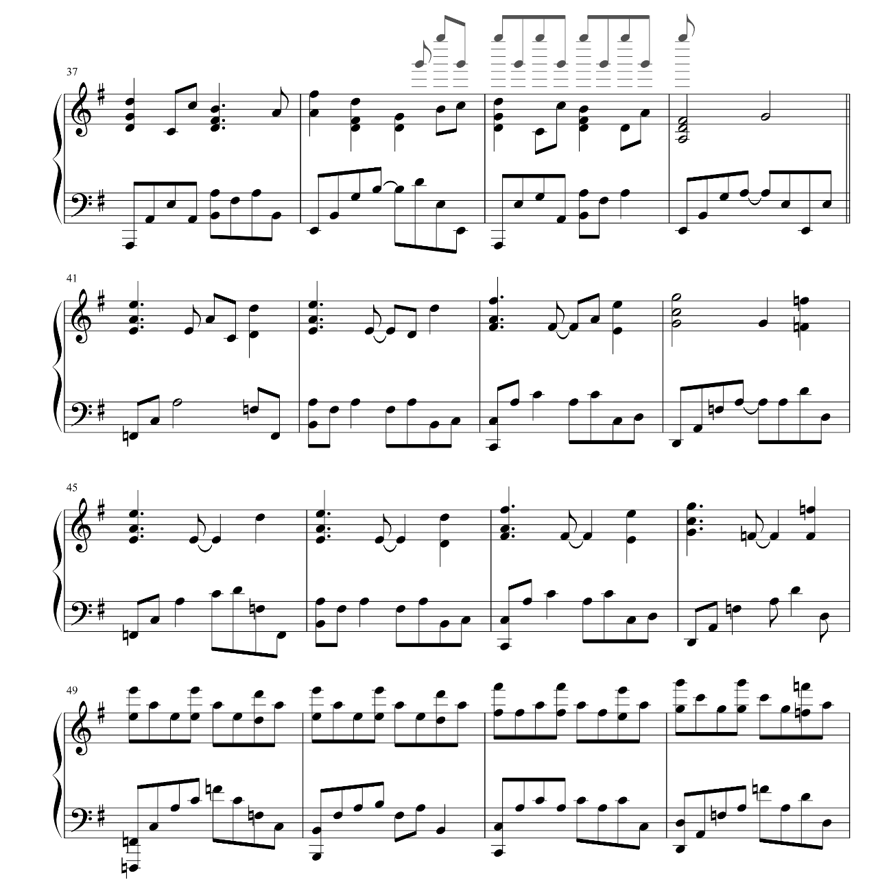 Forest Fantasy sheet music 3