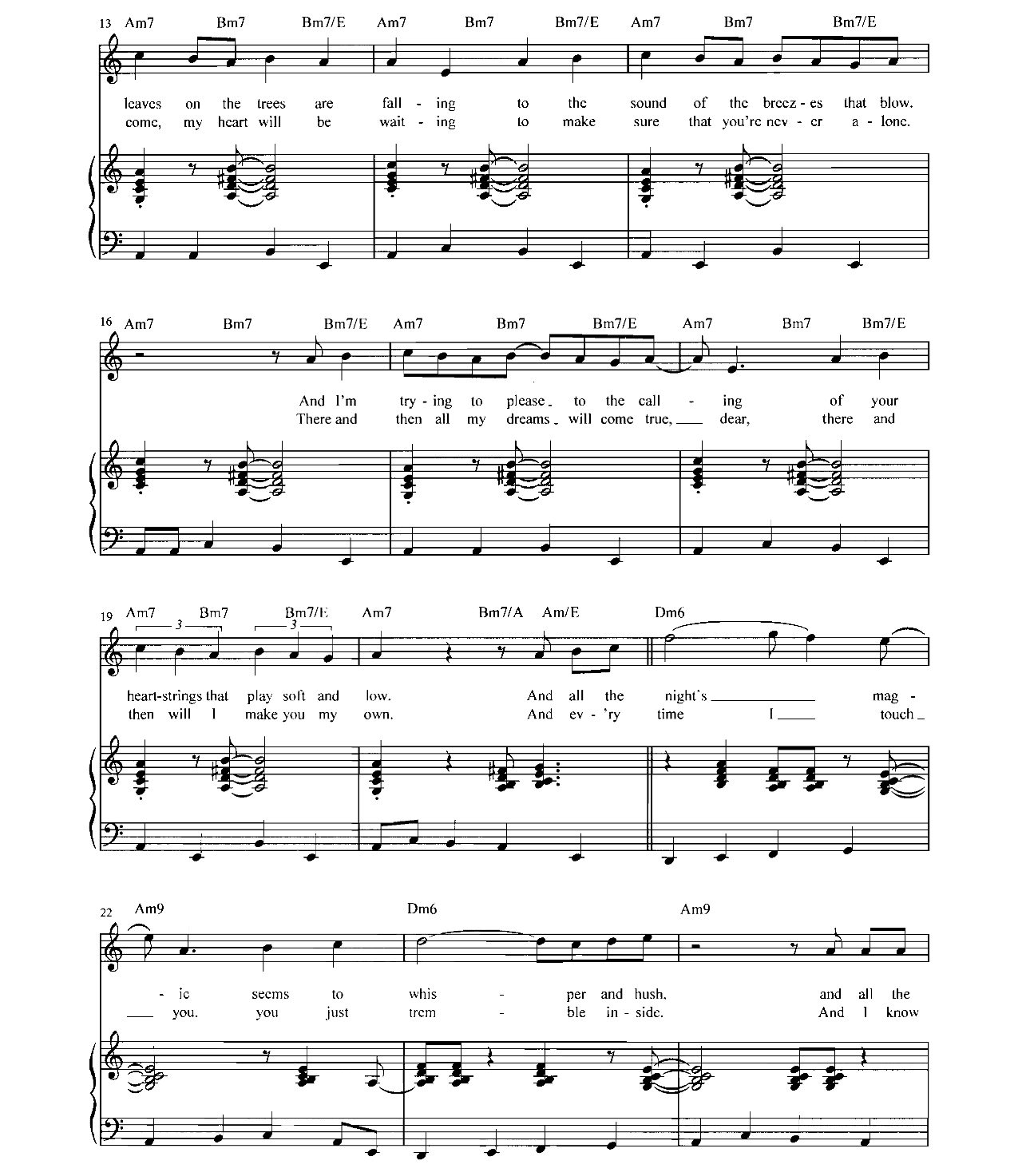 Moondance sheet music 2