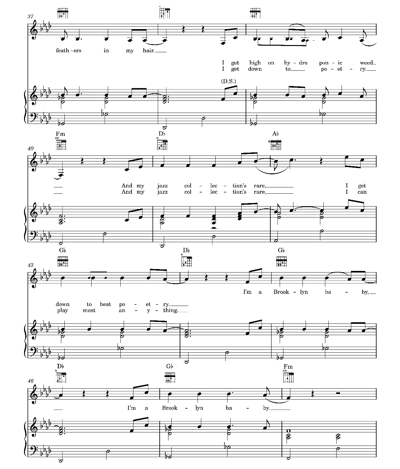 Brooklyn Baby sheet music 5