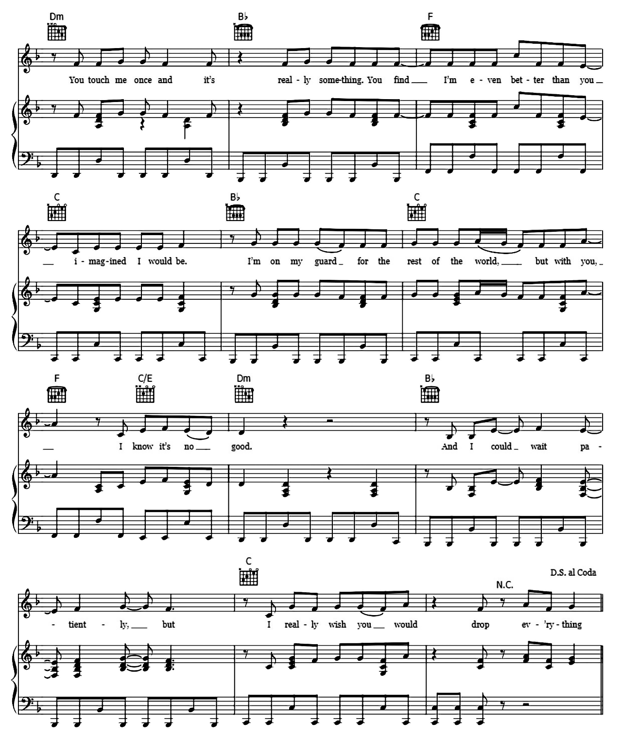 Sparks Fly sheet music 5