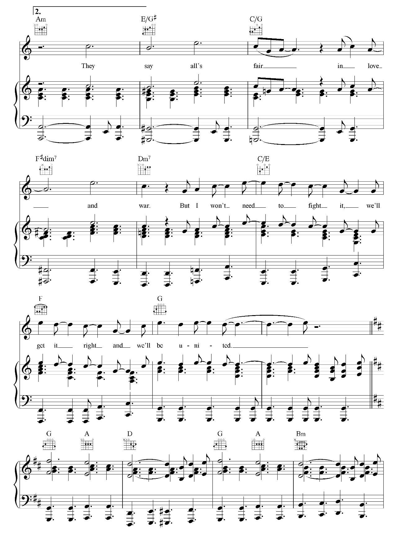 Haven't Met You Yet sheet music 4