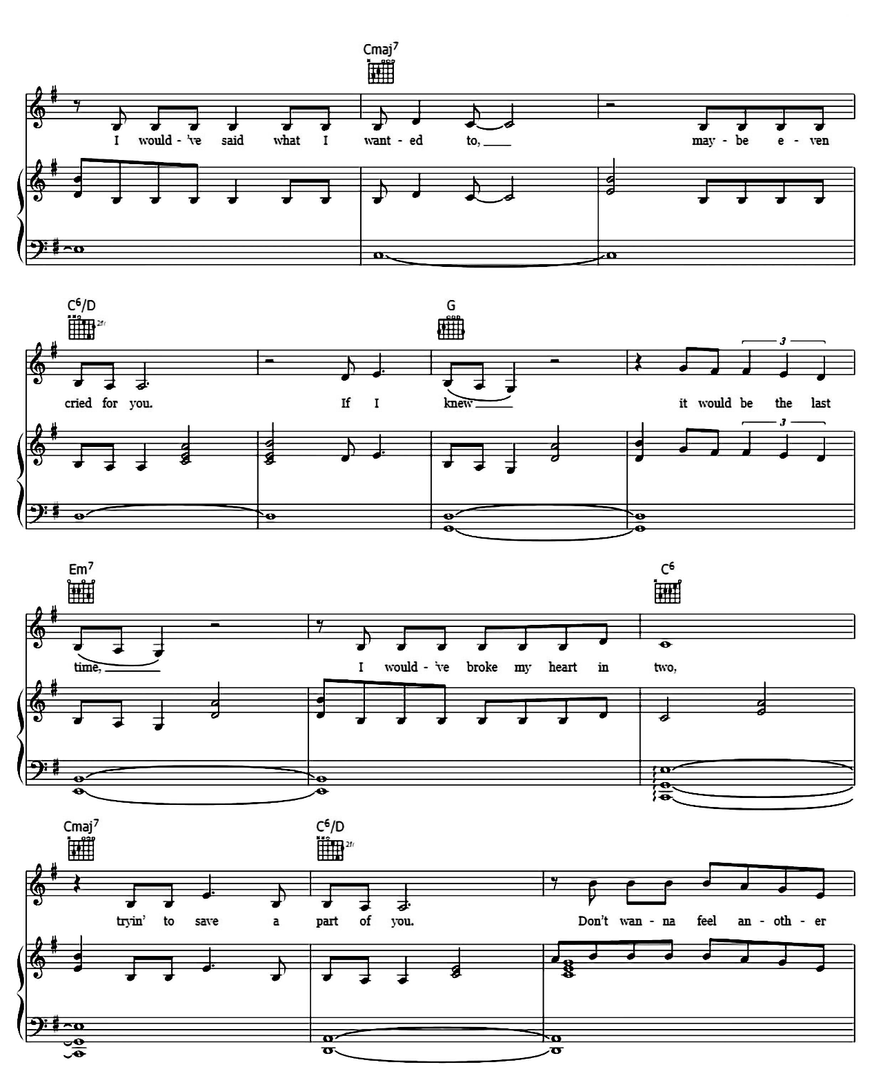 I'll Never Love Again (From A Star Is Born) sheet music 2