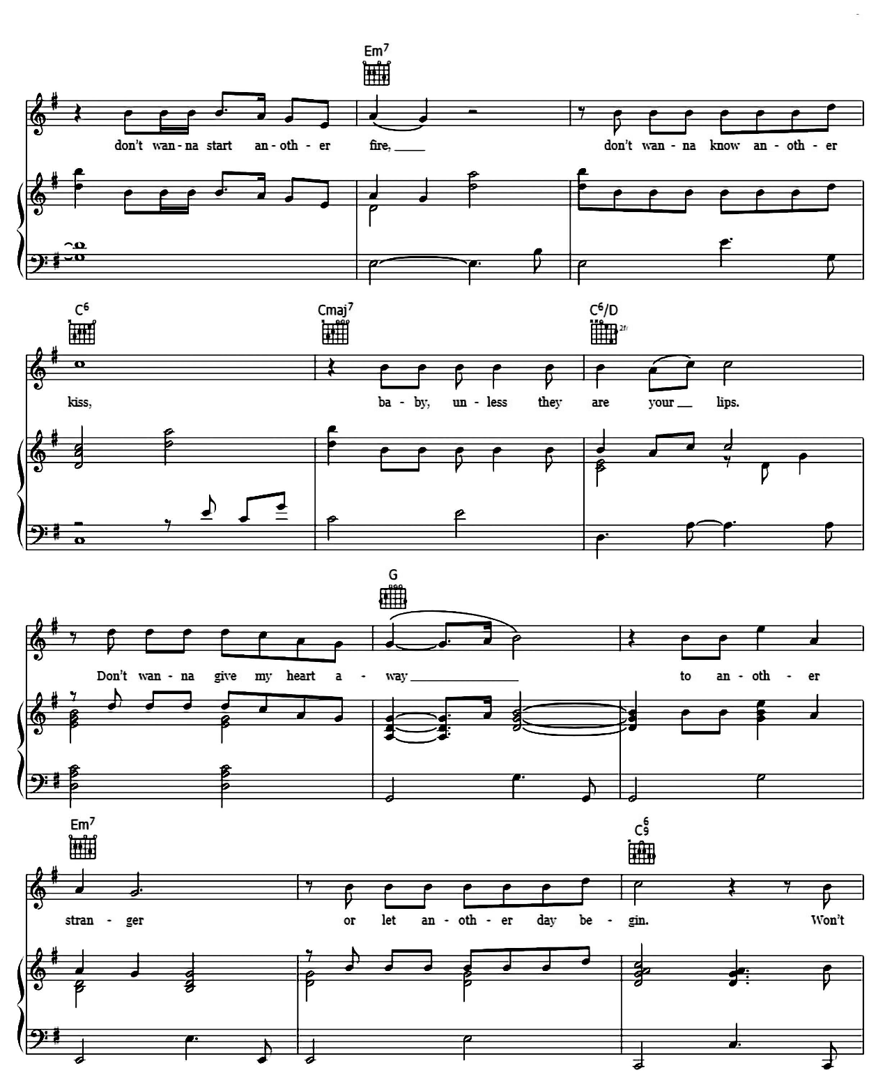 I'll Never Love Again (From A Star Is Born) sheet music 8