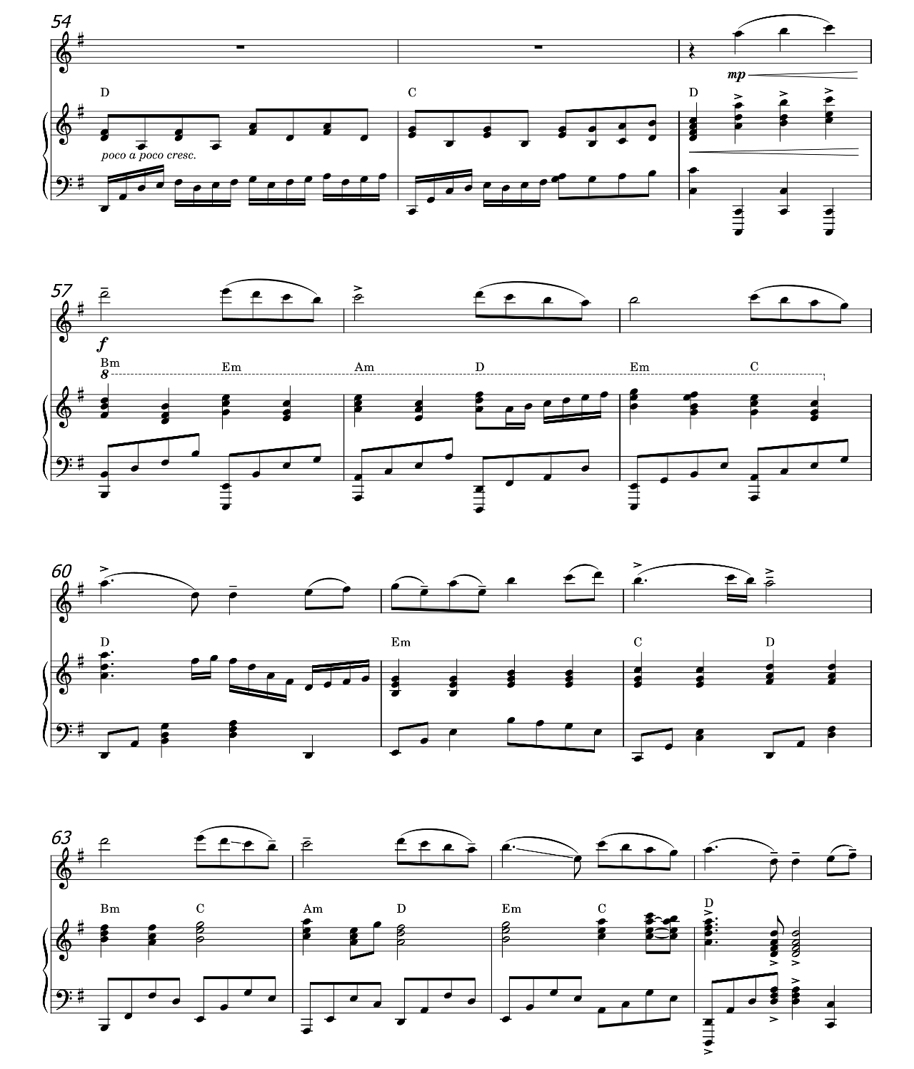 Angels We Have Heard On High sheet music 4