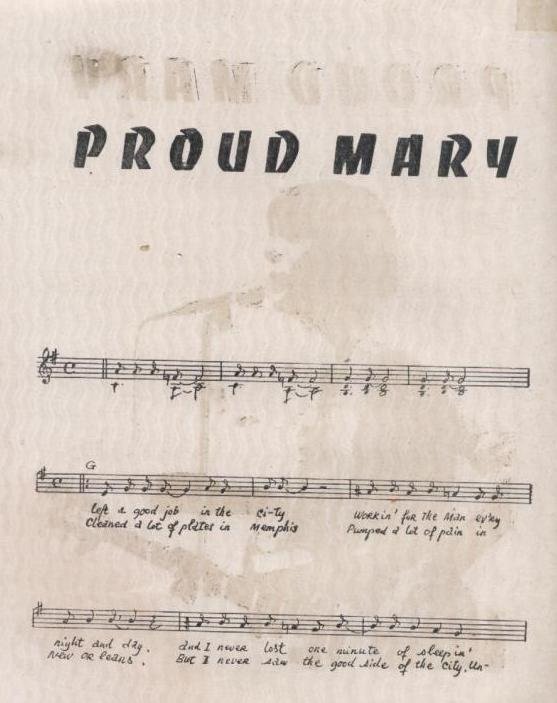 Proud Mary sheet music