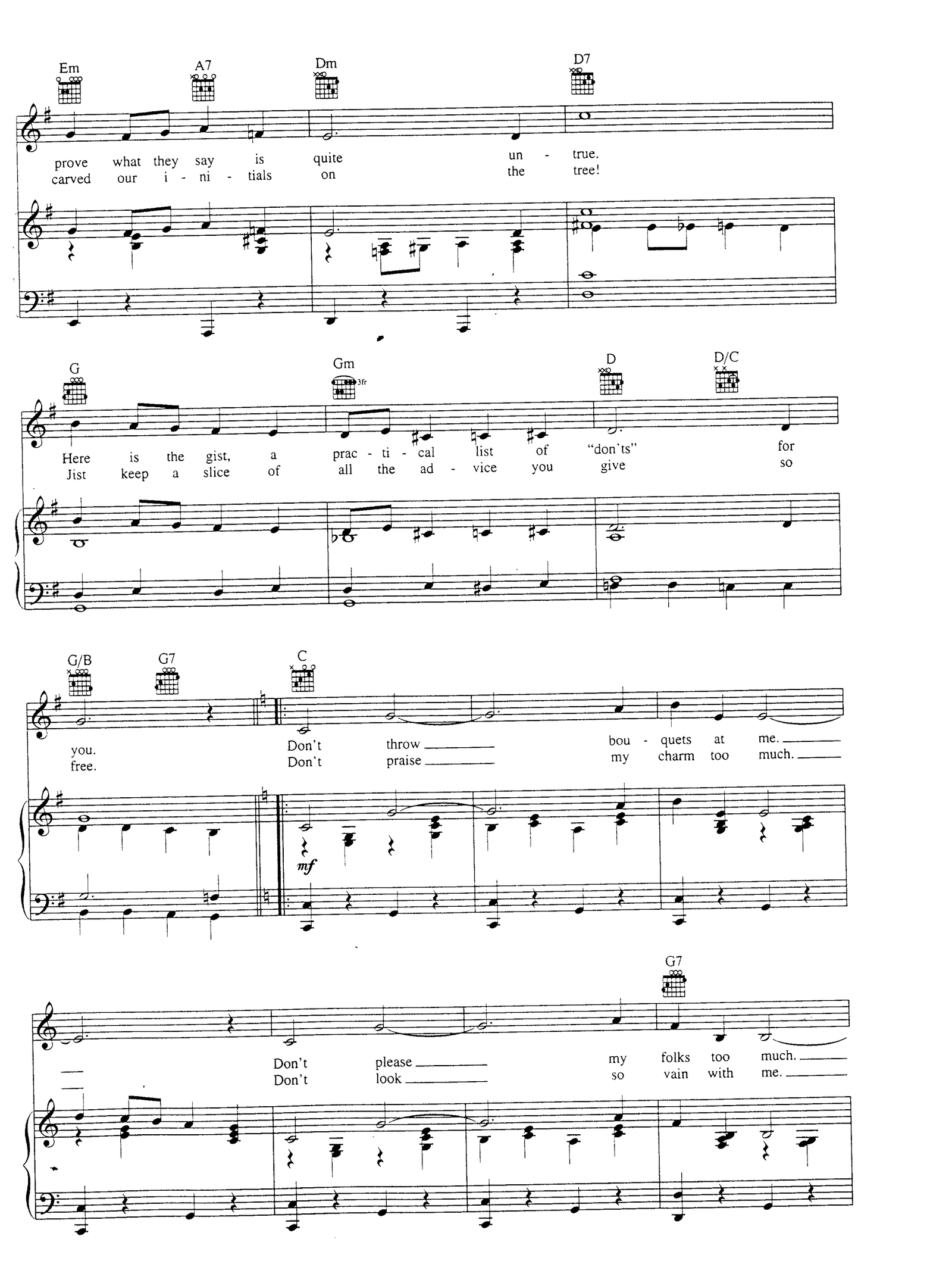 People Will Say We Re In Love sheet music 2