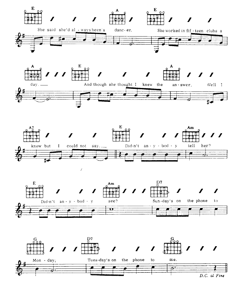 She Came In Through The Bathroom Window sheet music 2