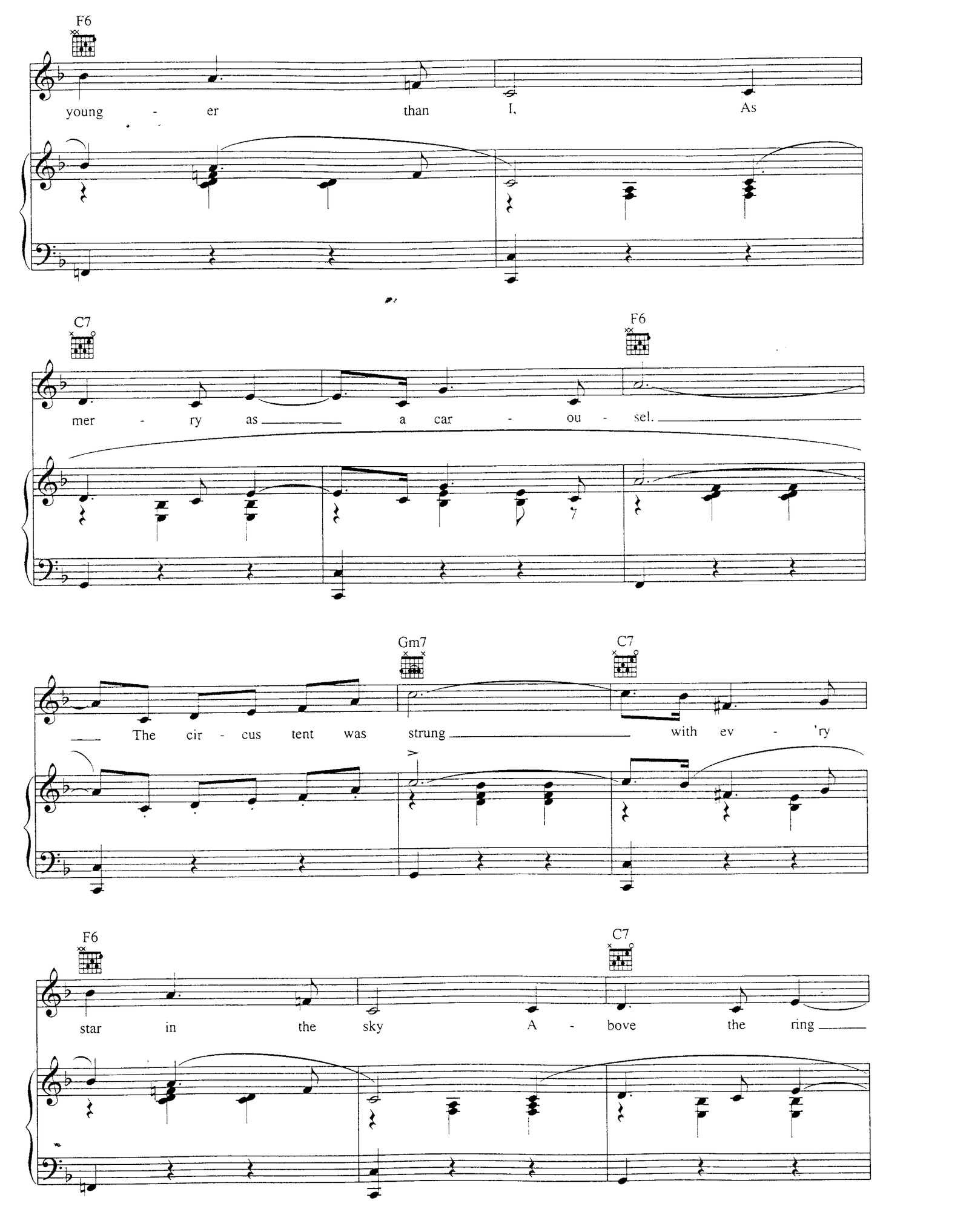 Little Girl Blue sheet music 5