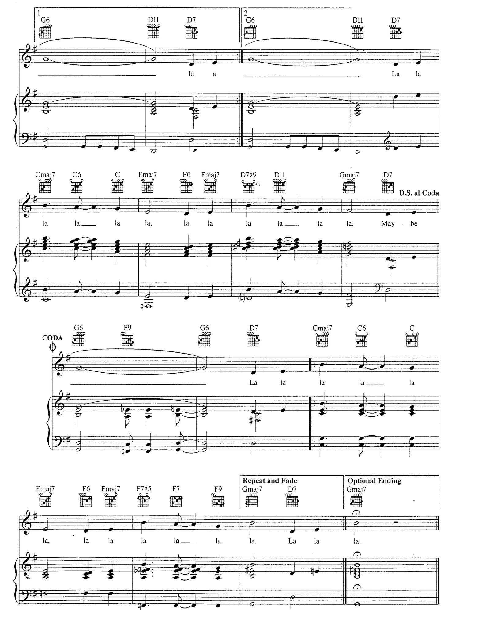 My Cherie Amour sheet music 3