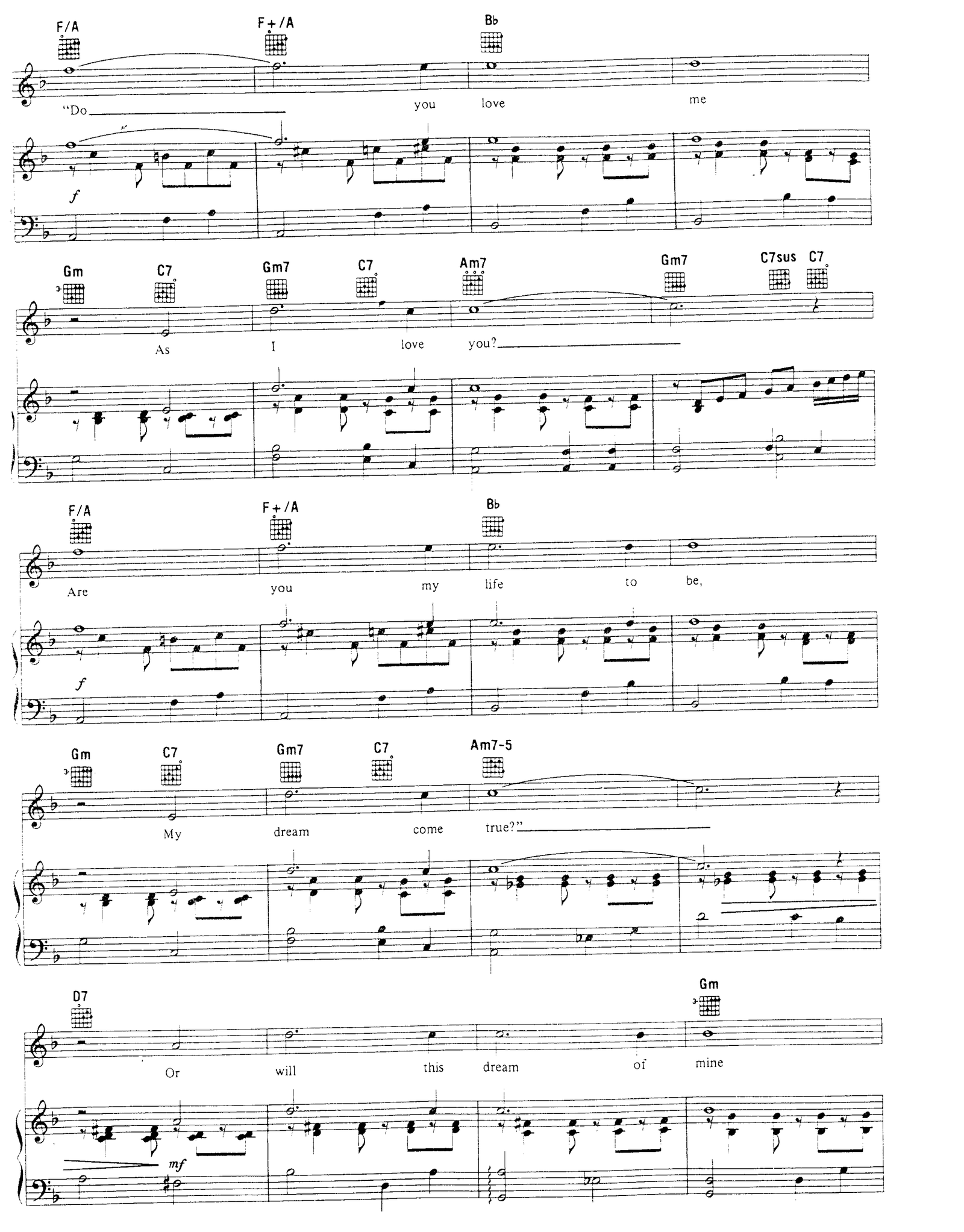 In The Still Of The Night sheet music 3